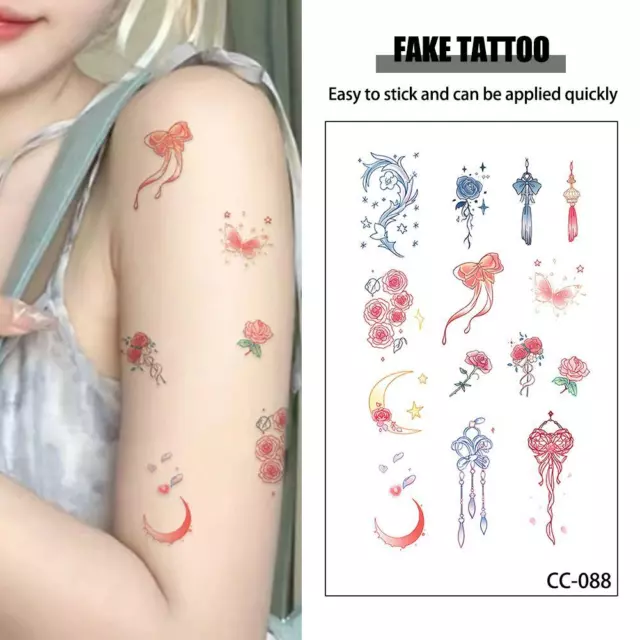 Tatoo Sticker Water Proof Women Fake Tattoo Stickers Body Stickers Lo Prof