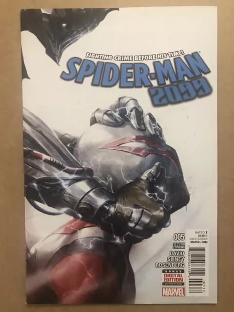 Spiderman 2099 #5 Second Print Variant Comic Book Invincible Iron Man 7 Preview