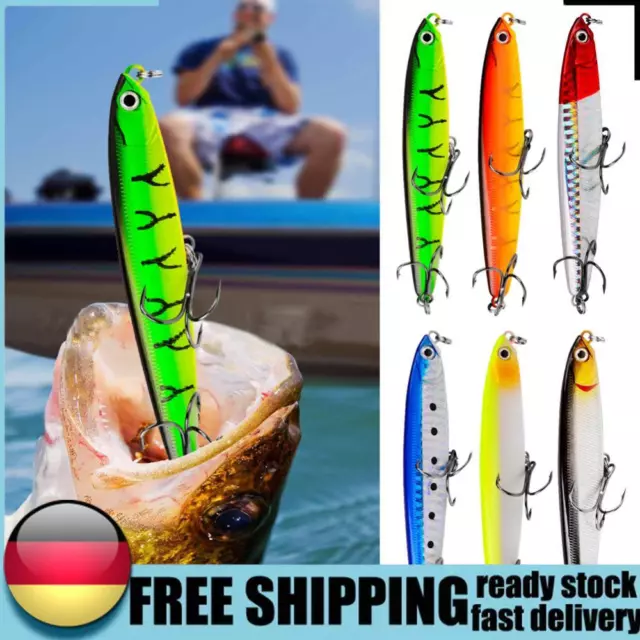 10/14/18/24g Fishing Lures 3D Eyes Artificial Swimbait Treble Hooks Pesca Tackle