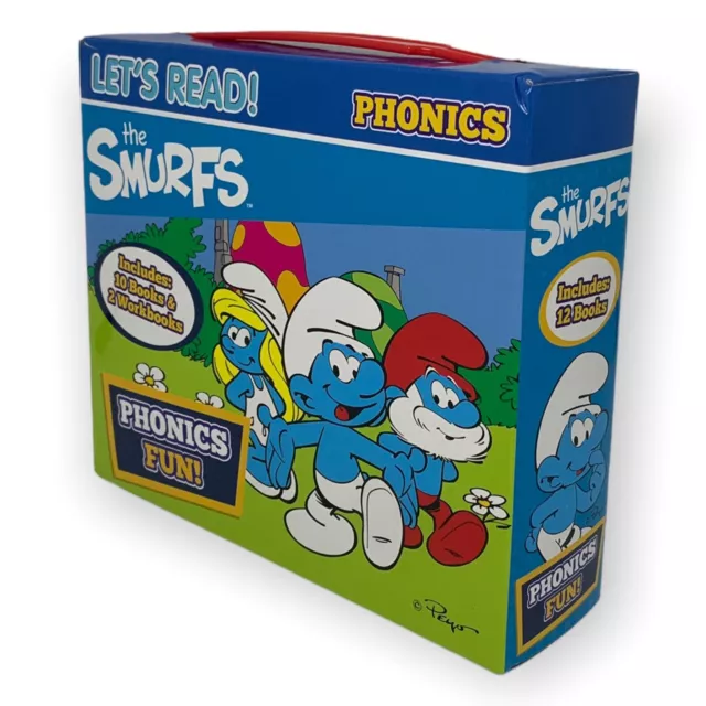 The Smurfs: Let's Read! Phonics Fun - Includes 10 Books & 2 Workbooks - 2014