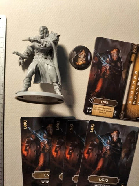 Miniature + Carte Garm Pour Mythic Battles Ragnarok - Marque Monolith - Occasion - Voir Photo