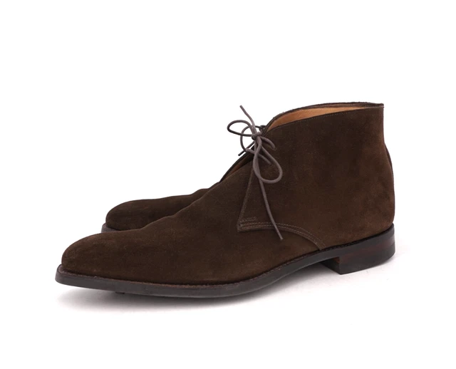 Crockett & Jones Tetbury chukka boot in dark brown wax calf size 9.5E UK Crockett Jones Tetbury | eBay main image 4