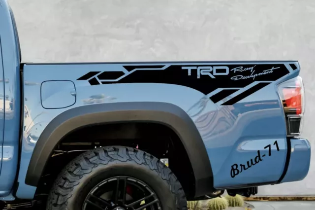 Toyota Tacoma TRD Toyota Racing Development Side Vinyl Decals Stickers