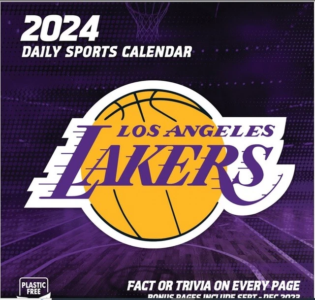 LOS ANGELES LAKERS 2024 Box Calendar DAILY Contributor(s) Turner