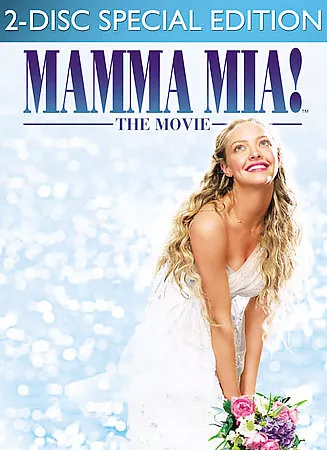 Mamma Mia (DVD, 2009, 2-Disc Set, Special Edition) Brand New W/Sleeve