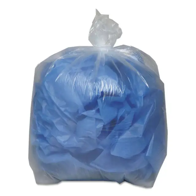 Trash Bags 13+ Gallon Tall Kitchen Trash Bags, 40 Count Unscented Garbage  Bags K