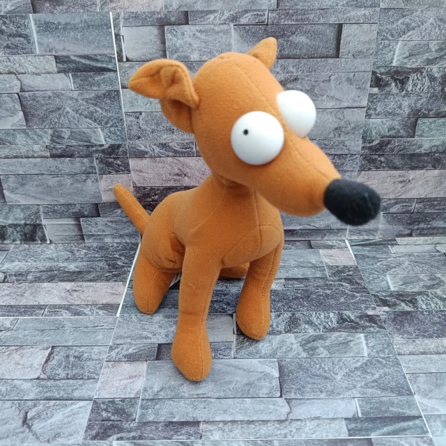 SANTA'S LITTLE HELPER The Simpsons Bart Pet Dog Plush Toy Giftware Not