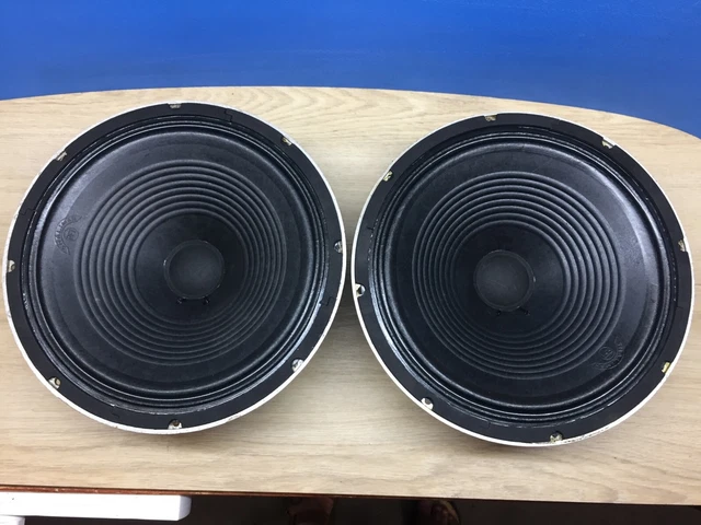Rare Pair of 12'' Inch Guitar Speaker, Etone 16 Ohm, made in Australia, New Cone