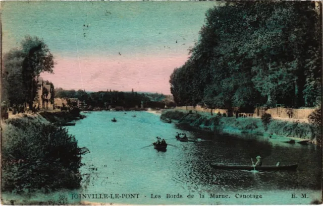 CPA Joinville-le-Pont Les Bords de la Marne FRANCE (1339465)