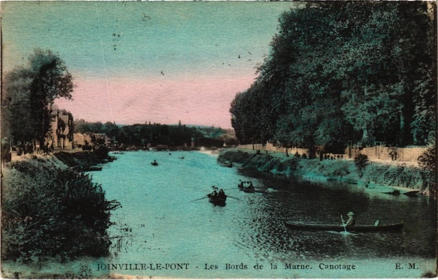 CPA Joinville-le-Pont Les Bords de la Marne FRANCE (1339465)