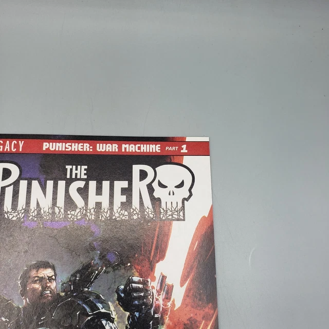 The Punisher Vol 1 #218 Jan 2018 War Machine Part One Published By Marvel Comics 5