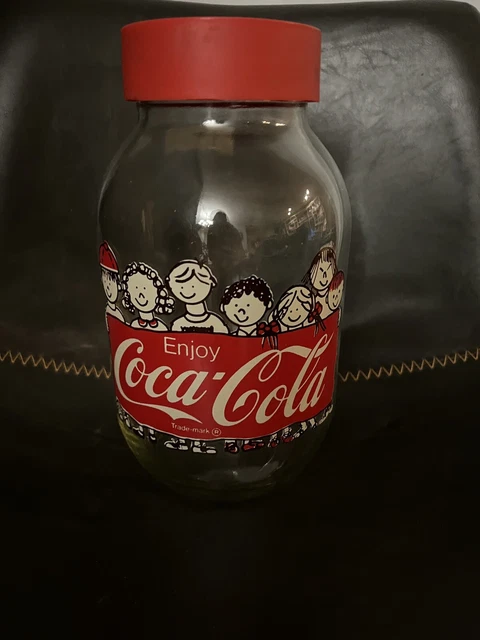 vintage coke cookie jar