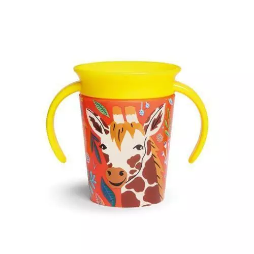 MUNCHKIN WildLove Trainer Cup, Miracle 360, 6m+, 177 ml, giraffe
