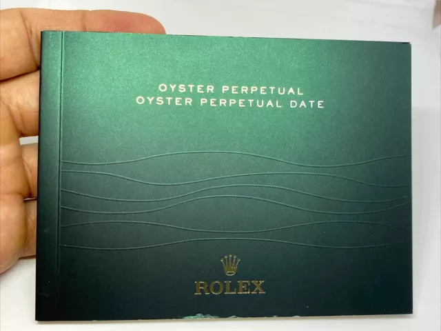 Libretto Rolex Oyster Perpetual/Perpetual Date Japanese Booklet