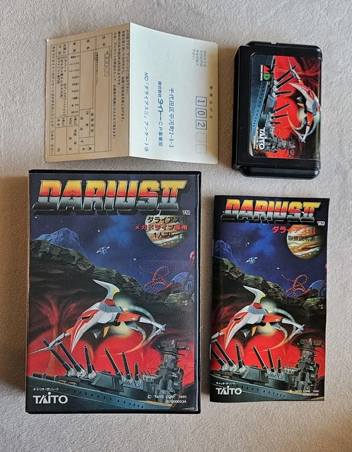 Darius 2 Sega Mega Drive Japan OVP (Gebraucht) in Münchenstein für CHF