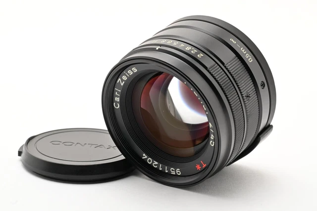 CONTAX PLANAR CARL Zeiss T* 45mm F2 AF Lens for G1 G2 from Japan