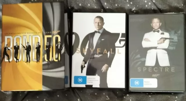 BOND 50 Celebrating 50 YEAR'S Of BOND 007 + Skyfall + Spectre