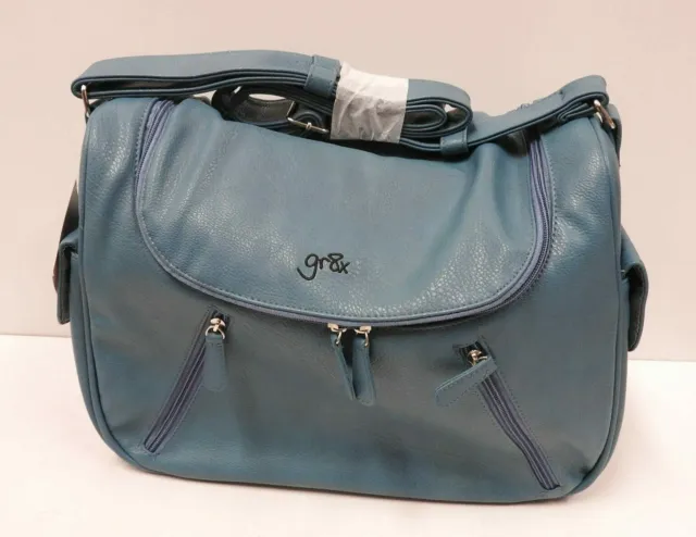 Gr8x Calypso Satchel Baby Bag - Turquoise