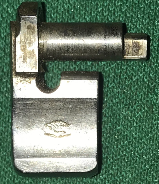 VINTAGE M1909 ARGENTINE MAUSER RIFLE SAFETY MARKED WITH THE HANDS gun parts