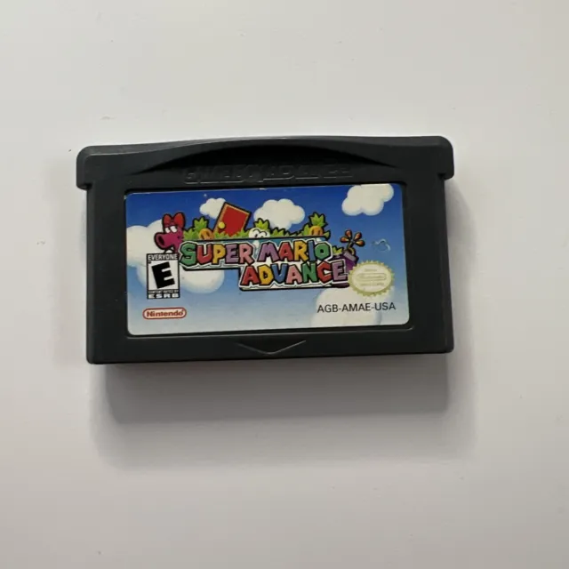 Super Mario Advance (Nintendo Game Boy Advance, 2001) GBA Cart