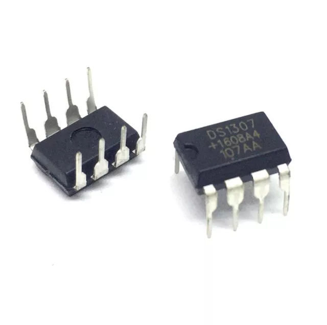 10PCS DS1307 DS1307N DIP-8 RTC SERIAL 512K I2C Real-Time Clock IC