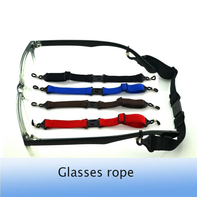 Eyeglass Strap Anti-skid Multipurpose Adjustable Length Sunglasses Strap Thick