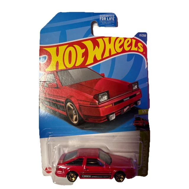 Hot Wheels Toyota AE86 Initial D Personalizzata, Scala 1:64, Edizione Speciale