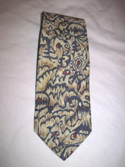 AUTHENTIQUE cravate cravatte  BALLY   100% soie  TBEG  vintage