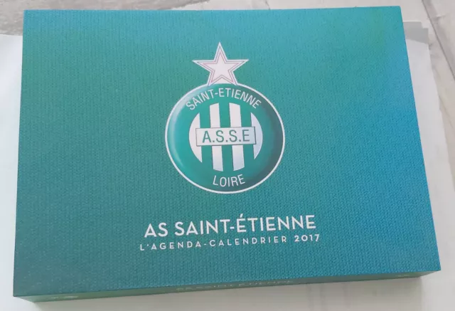 l'agenda-calendrier 2017 de l'AS Saint-Etienne (neuf)