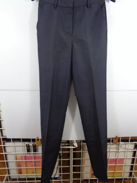 EDWARDS Signature Ladies Dress Pants Size 2 Unhemmed Length Black NWT w/Pockets