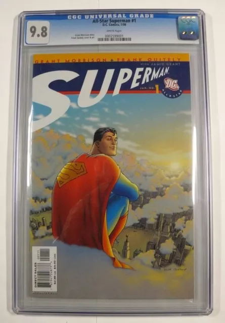All-Star Superman #1 CGC 9.8 DC Grant Morrison Frank Quitely Jamie Grant