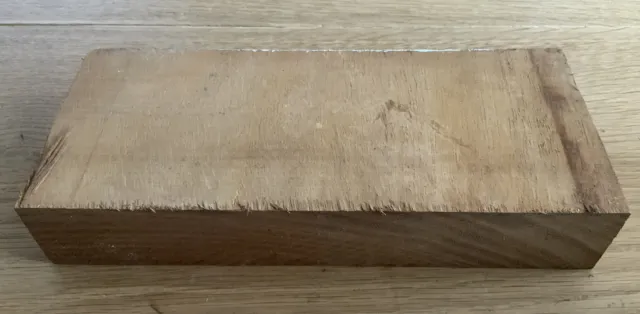 🌳Legno massello IROKO legno duro tagliato 29,5 x 12,5 x 5,2 cm - 1,3 kg - legno fai da te 1330