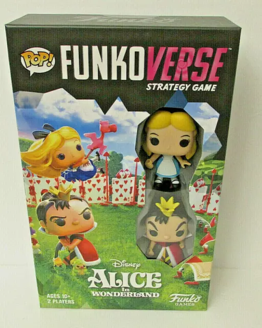 Funkoverse Alice In Wonderland Disney Strategy Game CHASE FUNKO POP 2021 sealed