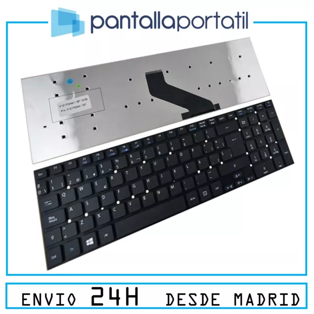 Teclado Español  Versión Acer  KBI170A404 NK.I1713.060 MP-10K36E0-6981W repuesto