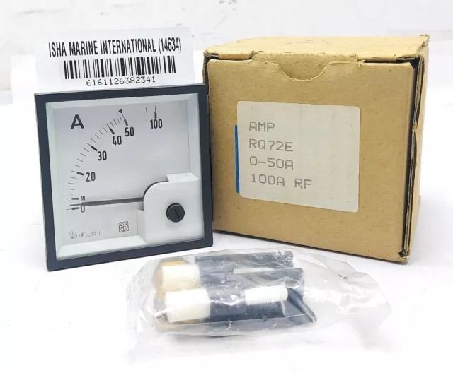 IME RQ72E 0-50A Analog Ammeter