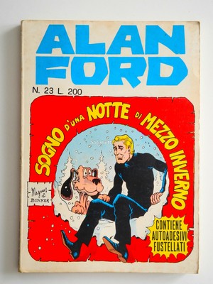 ALAN FORD SUPERCIUK SCATOLA BOX 50 ANNI LIMITED # 29/50 GADGET No Corno Magnus 