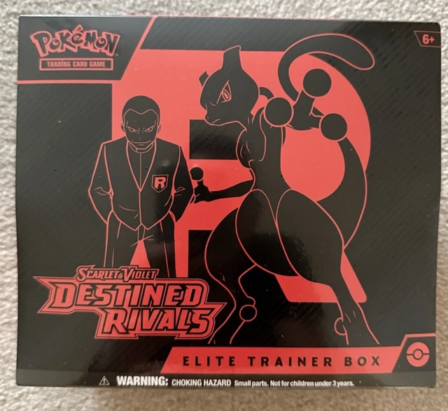 POKEMON TCG: SCARLET & Violet Destined Rivals Elite Trainer Box ETB £70 ...