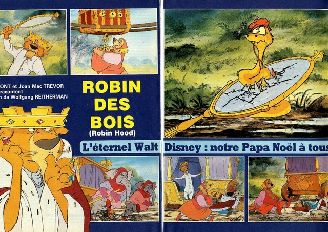 COUPURE DE PRESSE Clipping 1984 Robin des Bois Walt Disney Rejtherman