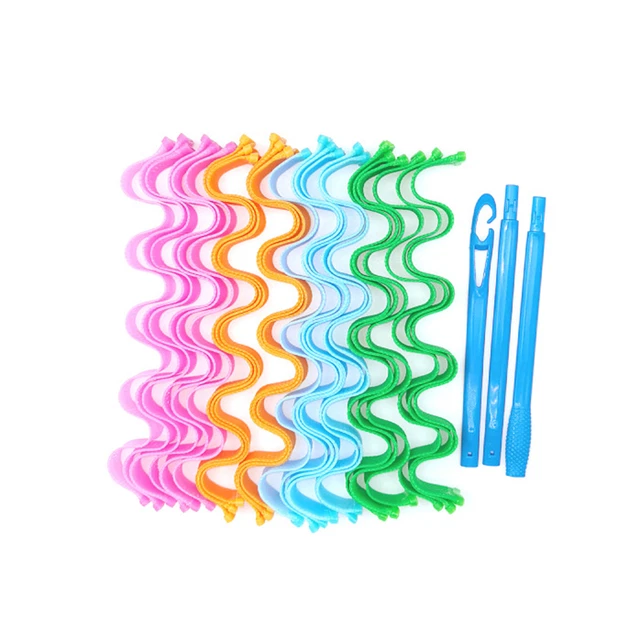 1 Set Hair Curler Effective Labor-saving Smooth Surface Hair Headband Roller