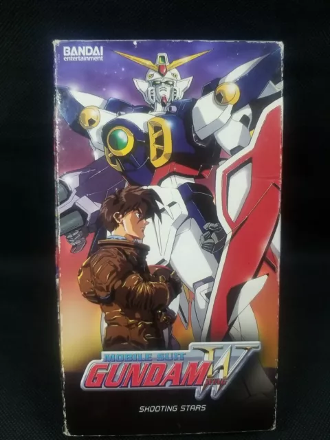 MOBILE SUIT GUNDAM Wing: Shooting Stars VHS, 1999 English Dubbed VG See ...