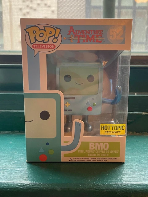 FUNKO POP Adventure Time BMO #52 Figure Vaulted Hot Topic Exclusive Metallic