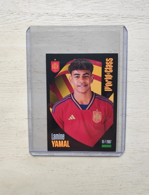 Panini Card Carte Sticker Image Lamine YAMAL Top Class 2024