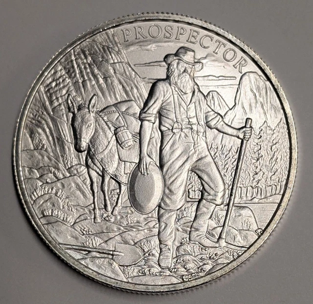 VINTAGE-1974 DEAK-PERERA GROUP Currency Specialists-1oz 999 Silver