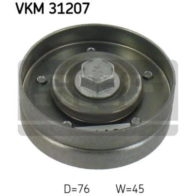 SKF Déviation Rôle Courroie Trapézoïdiale pour VW Golf IV Seat Leon Toledo II