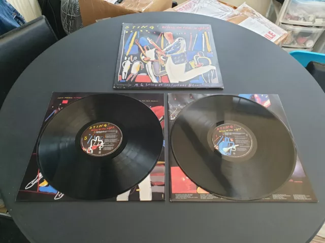 Sting - Bring On The Night 1986 Uk Press 2 X 12" Vinyl Record Lp Ex