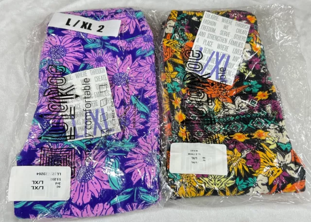 4 Pair of Kids LuLaRoe Buttery Soft Leggings Size Large XL 2