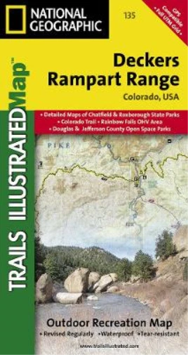NATIONAL GEOGRAPHIC MAPS Deckers/rampart Range (Map) EUR 16,94 ...
