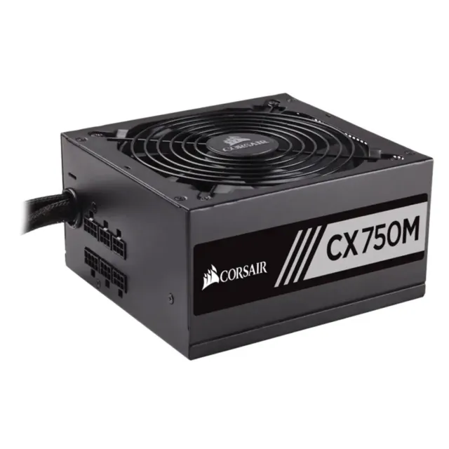 Corsair CX750M 750W 80 Plus Gaming PC Power Supply Modular Desktop PSU ATX PCI-E
