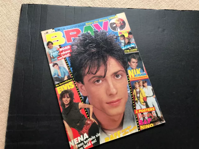 "Bravo" 1984/29  mit Poster Starkarte u Staralbum gut erhalten