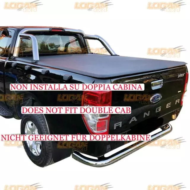 Ford Ranger Couvre Benne 2019–2023 T8 Wildtrak Double Cabine Bache